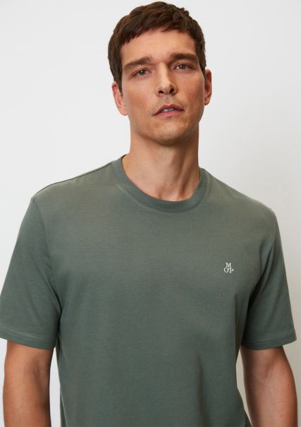 Mangrove Precio De Coste Hombre Camiseta Básica Regular De Puro Algodón Orgánico Camisetas