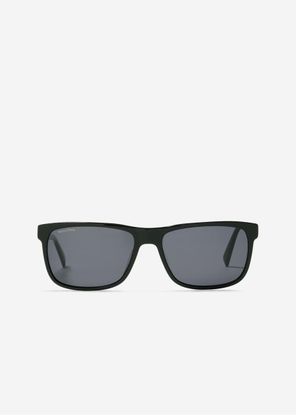 Hombre Gafas De Sol Para Hombre Diseño Rectangular Moderno Envío Rápido Gafas De Sol Black