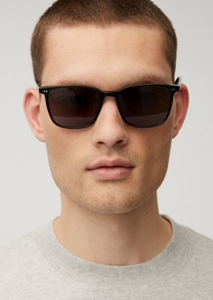 Gafas De Sol Económico Gafas De Sol Para Hombre Im Klassik-Look Hombre Black