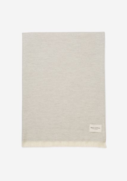 Neutral Grey Melange Recomendar Mantas Hogar Manta De Sofá Modelo Per Mezcla Suave De Algodón Ecológico Con Porcentaje De Cachemir