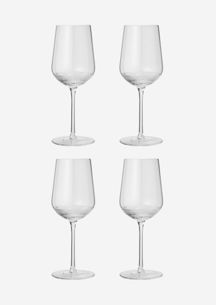 Personalización Transparent Copa De Vino Blanco Modelo Moments En Un Juego De 4 Hogar Vasos/Copas/Jarras