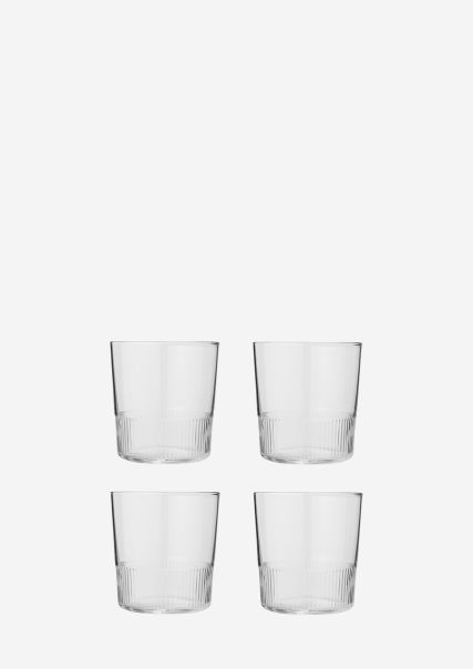 Vaso De Agua Mediano Modelo Moments En Un Juego De 4 Clásico Vasos/Copas/Jarras Transparent Hogar