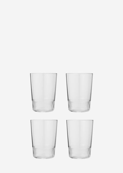 Modelo Vaso De Agua Momentos En Un Juego De 4 Precio De Coste Transparent Vasos/Copas/Jarras Hogar